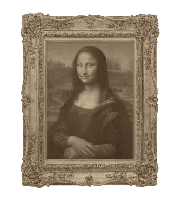 Monalisa — Grisalha